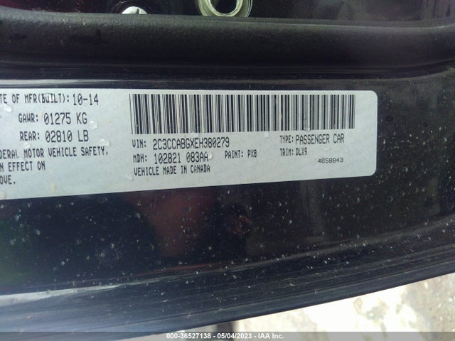 Chrysler 300 300s 2014 2C3CCABGXEH380279 Image 11