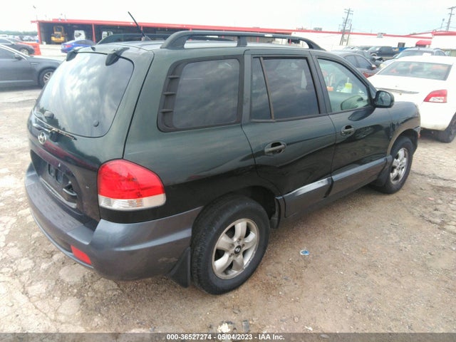 2006 HYUNDAI SANTA FE GLS VIN: KM8SC13D96U110837