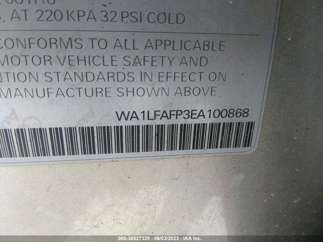 WA1LFAFP3EA100868 Audi Q5 Premium Plus