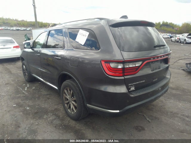2017 DODGE DURANGO SXT VIN: 1C4RDJAG3HC600910