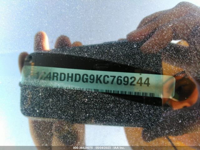 1C4RDHDG9KC769244 Dodge Durango Gt Plus