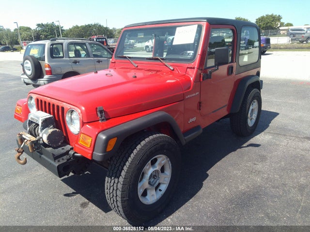 1997 JEEP WRANGLER SE VIN: 1J4FY29P2VP534981