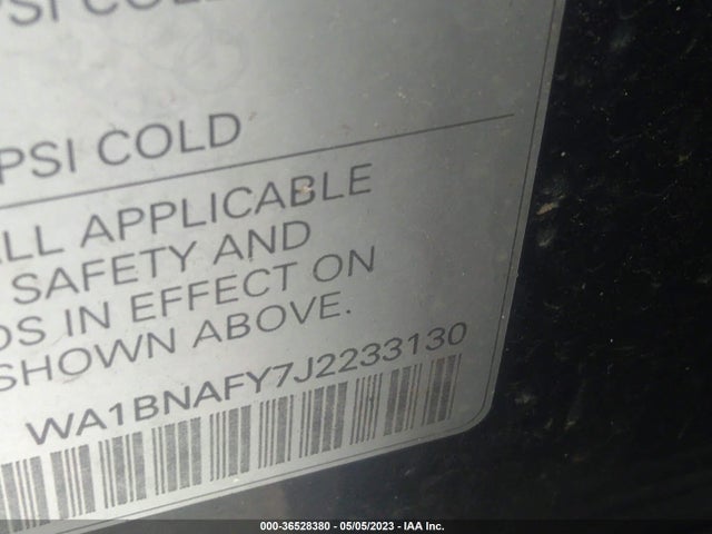 WA1BNAFY7J2233130 Audi Q5 Premium Plus