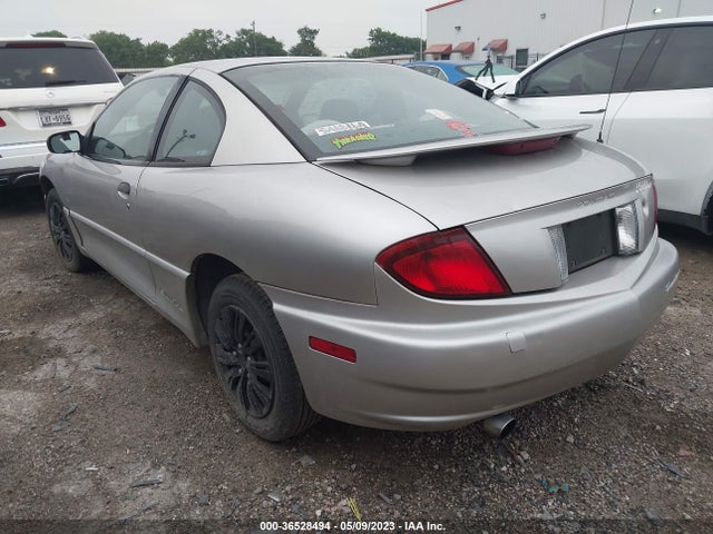 2005 PONTIAC SUNFIRE VIN: 3G2JB12F25S197618