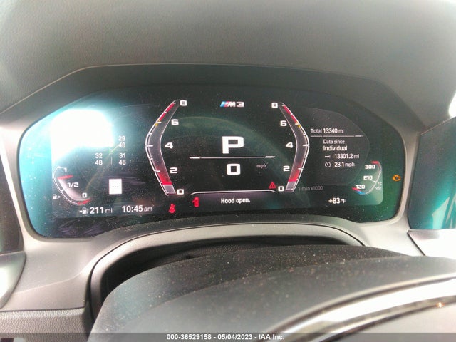 2022 BMW M3, VIN: WBS33AY06NFL89450