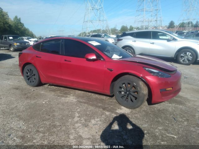 2021 Tesla Model 3 Standard Range Plus მანქანა იყიდება აუქციონზე, vin: 5YJ3E1EA6MF057865, აუქციონის ნომერი: 36529550