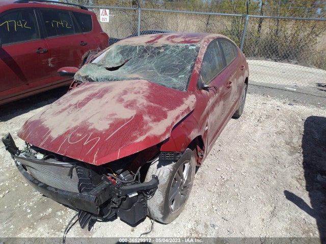 2019 HYUNDAI ELANTRA SEL VIN: 5NPD84LF0KH428013