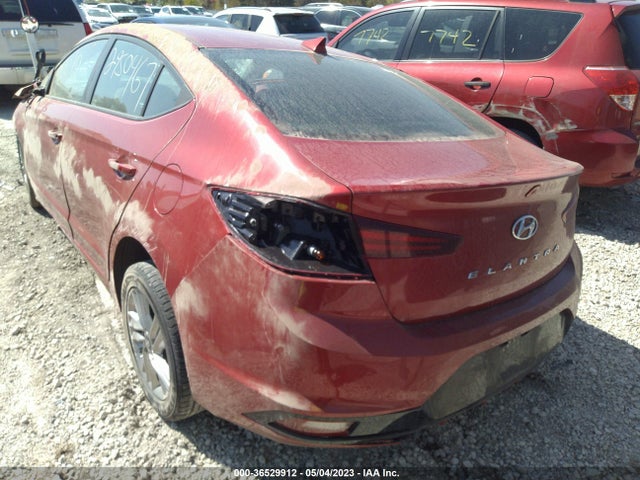 2019 HYUNDAI ELANTRA SEL VIN: 5NPD84LF0KH428013