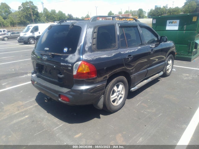 2004 HYUNDAI SANTA FE GLS VIN: KM8SC13D24U641925