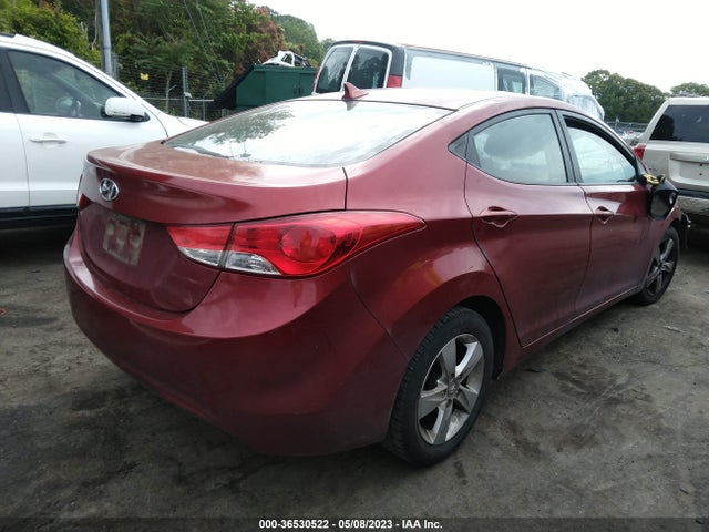 2013 HYUNDAI ELANTRA GLS PZEV VIN: 5NPDH4AE6DH361575