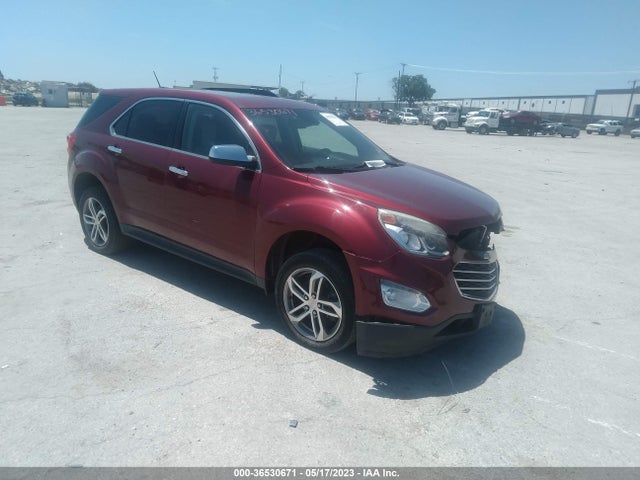 2016 CHEVROLET EQUINOX LTZ VIN: 2GNALDEK7G6340526