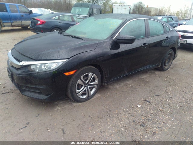 Honda Civic Sedan Lx 2018 2HGFC2F53JH583601 Image 2