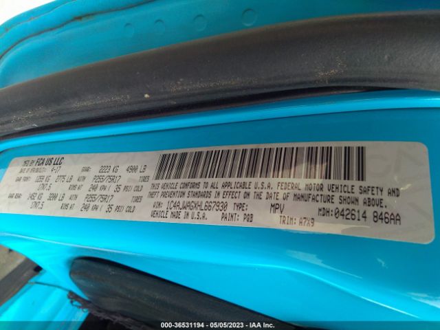 1C4AJWAGXHL667930 Jeep Wrangler Sport