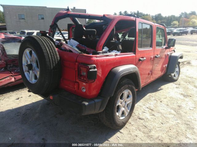 1C4HJXDG6KW583691 Jeep Wrangler Unlimited Sport S