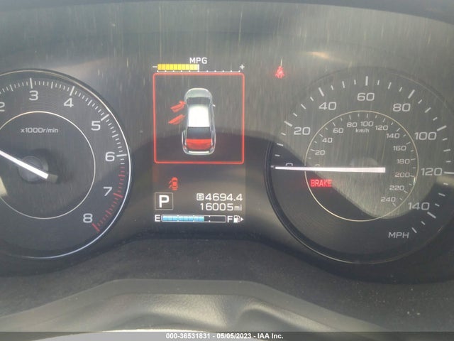 2021 SUBARU IMPREZA VIN: 4S3GKAB62M3606484
