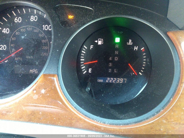 2005 LEXUS ES 330 VIN: JTHBA30G855100649