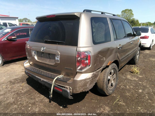 2006 HONDA PILOT EX-L VIN: 5FNYF18576B010087