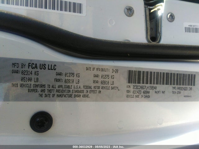 2C3CCABG7LH158540 Chrysler 300