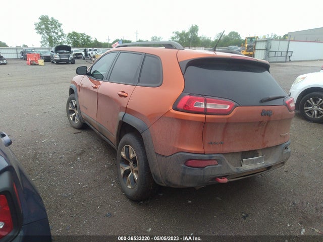 2015 JEEP CHEROKEE TRAILHAWK VIN: 1C4PJMBB5FW668481