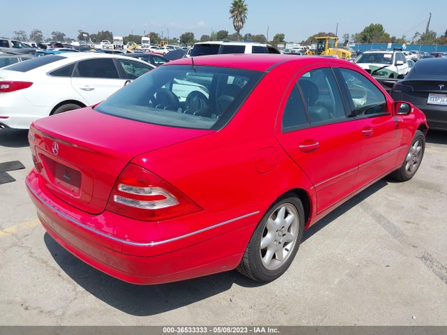 2002 MERCEDES-BENZ C CLASS VIN: WDBRF61J22F239600