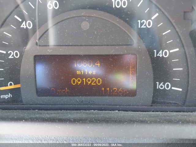 2002 MERCEDES-BENZ C CLASS VIN: WDBRF61J22F239600
