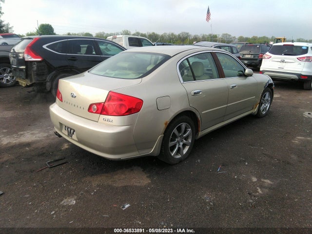 2005 INFINITI G35 SEDAN VIN: JNKCV51F95M308166