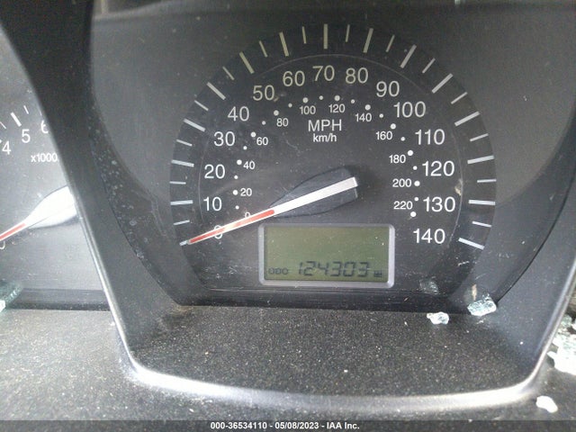 2009 KIA SPECTRA EX VIN: KNAFE222695659980