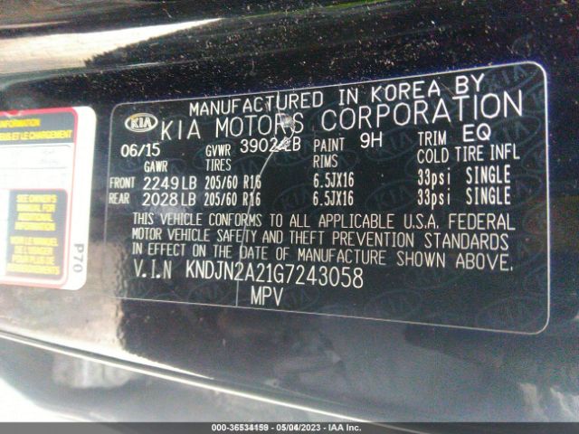 KNDJN2A21G7243058 KIA Soul