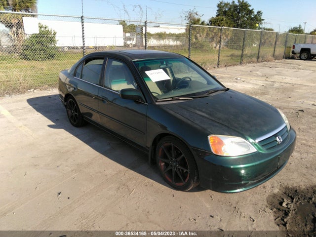 2001 HONDA CIVIC EX VIN: 2HGES26751H596916