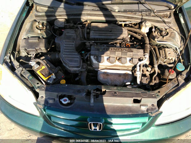 2001 HONDA CIVIC EX VIN: 2HGES26751H596916