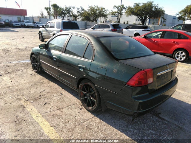2001 HONDA CIVIC EX VIN: 2HGES26751H596916