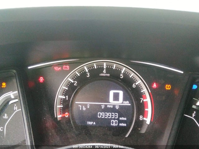 Honda Civic Sedan Lx 2016 19XFC2E55GE009621 Image 7