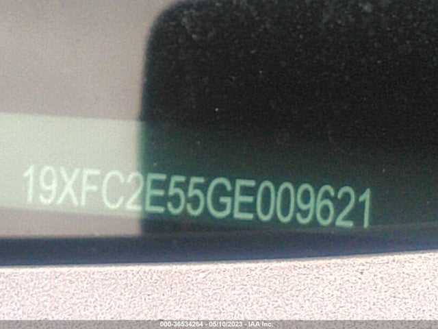 Honda Civic Sedan Lx 2016 19XFC2E55GE009621 Image 9