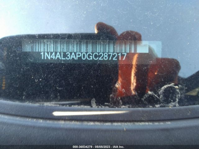 1N4AL3AP0GC287217 Nissan Altima 2.5 Sv