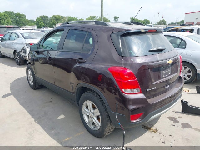 Chevrolet Trax Lt 2021 KL7CJPSM8MB365830 Image 3