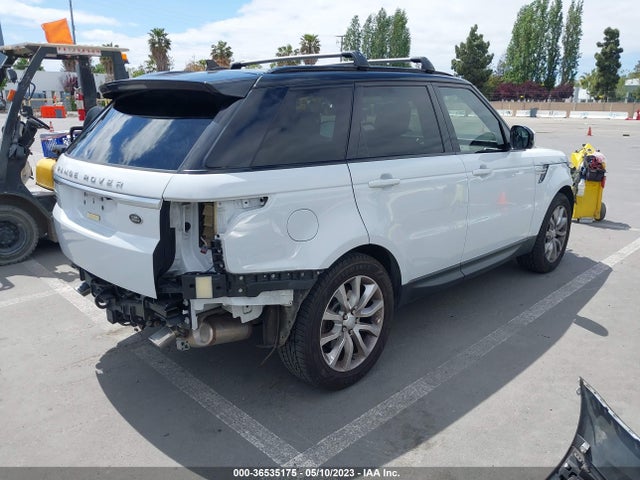 2016 LAND ROVER RANGE ROVER SPORT V6 DIESEL HSE VIN: SALWR2KF6GA658285
