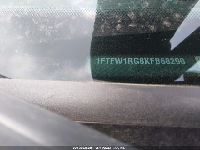 1FTFW1RG8KFB68290 Ford F-150 Raptor