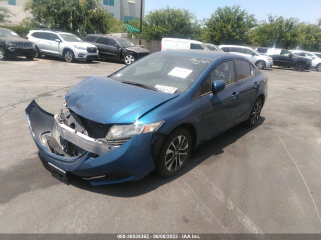 Honda Civic Sedan Ex 2014 19XFB2F88EE263476 Image 2