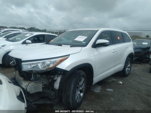 Toyota Highlander Le 2016 5TDZKRFH5GS173524 Image 2