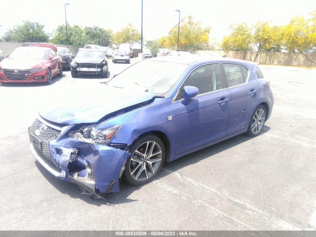 JTHKD5BH3E2205691 Lexus Ct 200h Hybrid