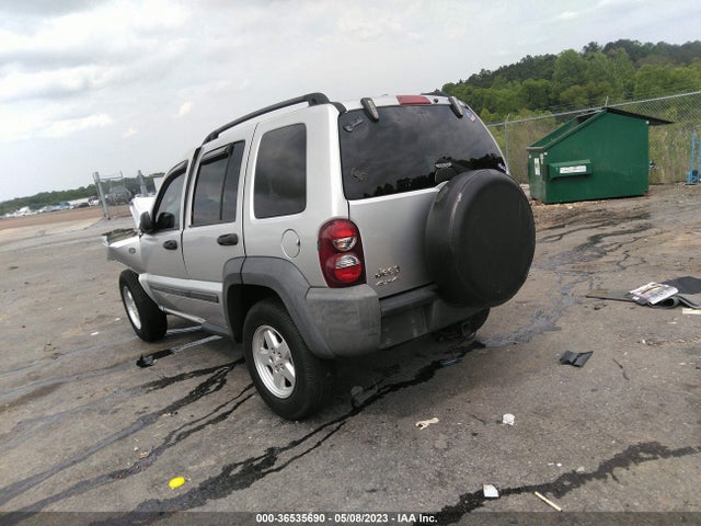 2007 JEEP LIBERTY SPORT VIN: 1J4GL48KX7W537785