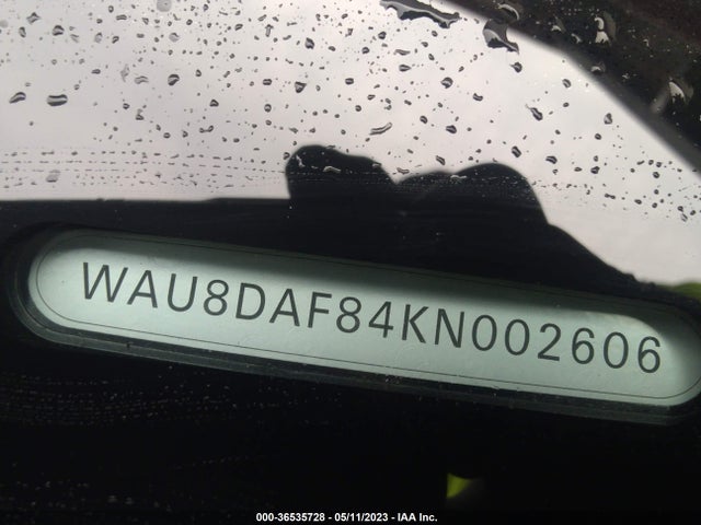 WAU8DAF84KN002606 Audi A8