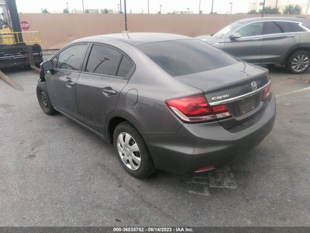 Honda Civic Sedan Lx 2014 19XFB2F59EE225034 Image 3