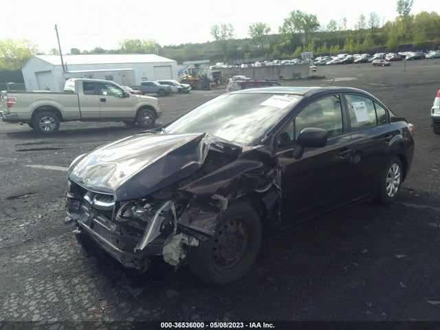 2013 SUBARU IMPREZA SEDAN VIN: JF1GJAA62DH021613