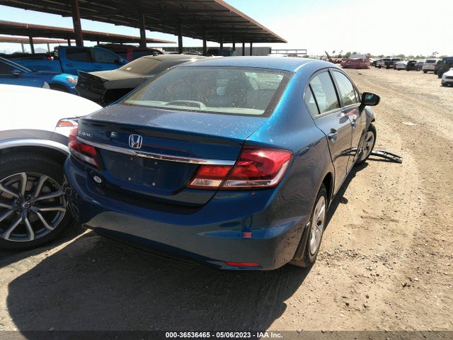 Honda Civic Sedan Lx 2014 19XFB2F52EE043921 Image 4