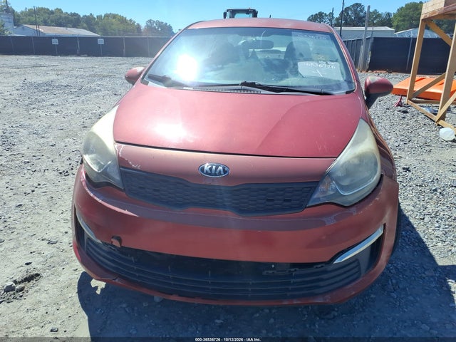 2017 Kia Rio Lx მანქანა იყიდება აუქციონზე, vin: KNADM4A38H6021934, აუქციონის ნომერი: 36536726