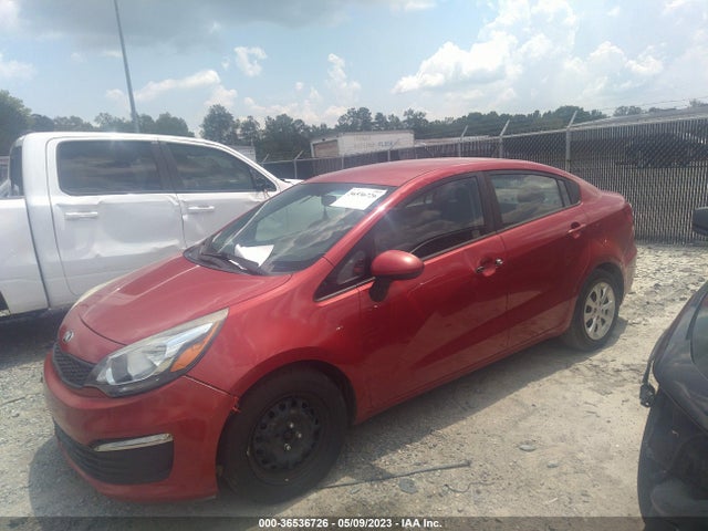 2017 Kia Rio Lx მანქანა იყიდება აუქციონზე, vin: KNADM4A38H6021934, აუქციონის ნომერი: 36536726