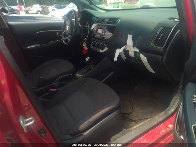 2017 Kia Rio Lx მანქანა იყიდება აუქციონზე, vin: KNADM4A38H6021934, აუქციონის ნომერი: 36536726