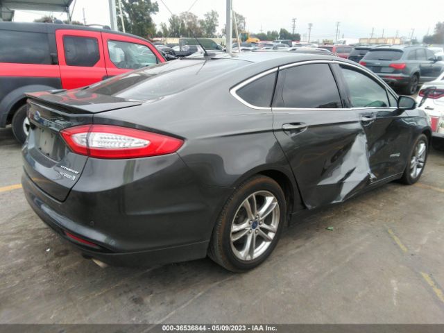 3FA6P0RU4FR264655 Ford Fusion Titanium Hybrid