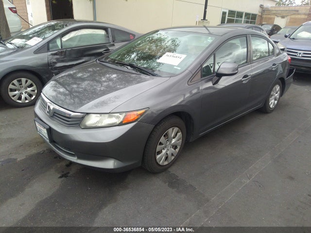 2012 HONDA CIVIC SDN LX VIN: 2HGFB2F52CH569193